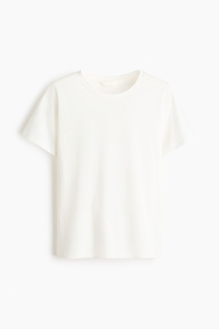 Kaos Katun Wanita - White